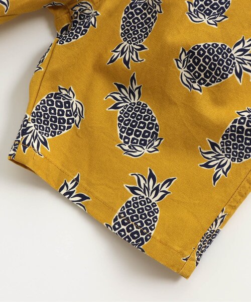 BREEZE（ブリーズ）の「ウエストコード3柄パンツ 5分丈（その他パンツ・キッズ・ベージュ/ネイビー/イエロー・100/110/120/150/90/140/130）」の21枚目の写真