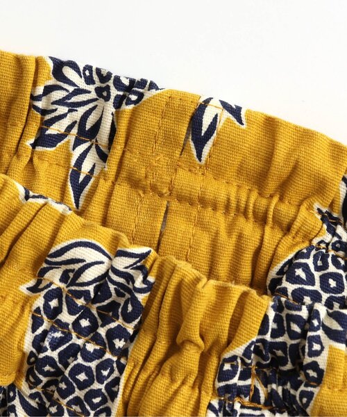 BREEZE（ブリーズ）の「ウエストコード3柄パンツ 5分丈（その他パンツ・キッズ・ベージュ/ネイビー/イエロー・100/110/120/150/90/140/130）」の6枚目の写真