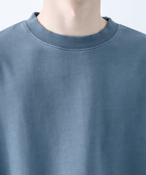 epnok(エプノック)の「ベーシックルーズピグメントTee(Tシャツ/カットソー・メンズ・グレイッシュベージュ/グレイッシュブルー・MEDIUM/LARGE)」の17枚目の写真