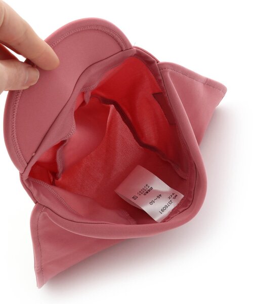 BREEZE（ブリーズ）の「日除け付きスイムキャップ_UVカット（スイムグッズ・キッズ・カーキ/オレンジ/ピンク/ネイビー・56/50）」の12枚目の写真