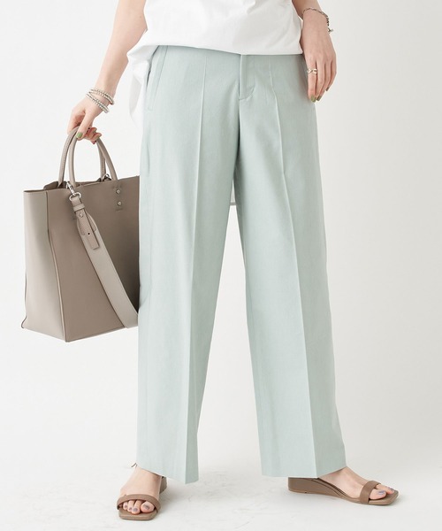 RIVE DROITE（リヴドロワ）の「A4サイズが余裕で入る　A4配色ソフトトート（トートバッグ・レディース・グレー系その他/ライトベージュ・FREE）」の9枚目の写真