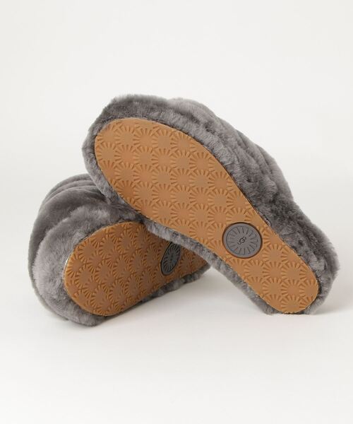 UGG アグ フラッフイヤースライド ファー サンダル ホワイト UGG アグ