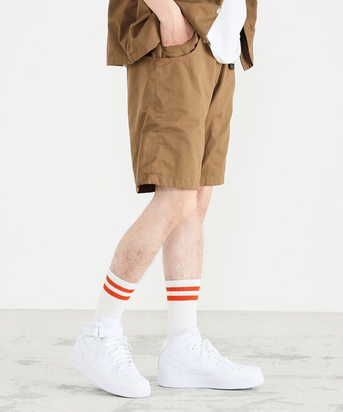 EDWIN（エドウィン）の「歩くたびに涼しい【歩クール】 イージーショートパンツ（その他パンツ・メンズ・ブラック/ネイビー/カーキ/グレー系カモフラージュ・SMALL/MEDIUM/LARGE/X-LARGE）」の3枚目の写真