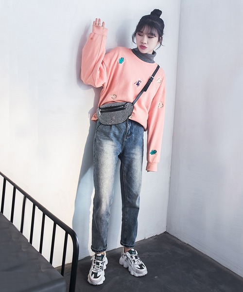 aimoha(アイモハ)の「ユニセックススニーカー(スニーカー・レディース・ホワイト/ブラック・22.5cm/23.5cm/24.5cm/23.0cm/24.0cm/25.0cm)」の8枚目の写真