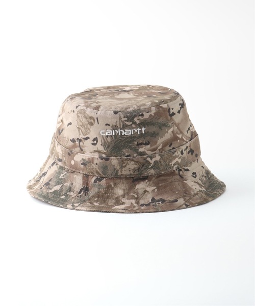 Carhartt WIP（カーハートダブリューアイピー）の「【CARHARTT / カーハート】scriptバケットハット（ハット・レディース・ブラック/ホワイト/カーキ・FREE）」の11枚目の写真