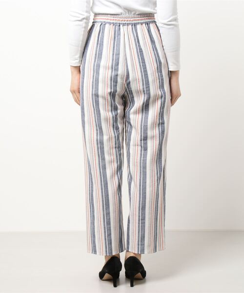 PICCIN(ピッチン)の「マルチストライプパンツ(その他パンツ・レディース・ネイビー/オレンジ・M)」の3枚目の写真