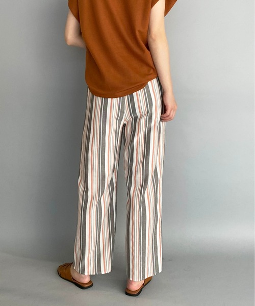 PICCIN(ピッチン)の「マルチストライプパンツ(その他パンツ・レディース・ネイビー/オレンジ・M)」の16枚目の写真