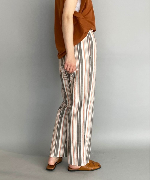 PICCIN(ピッチン)の「マルチストライプパンツ(その他パンツ・レディース・ネイビー/オレンジ・M)」の15枚目の写真