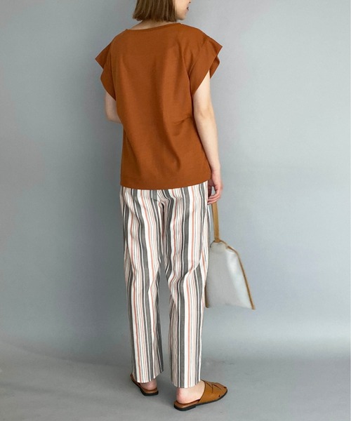 PICCIN(ピッチン)の「マルチストライプパンツ(その他パンツ・レディース・ネイビー/オレンジ・M)」の20枚目の写真