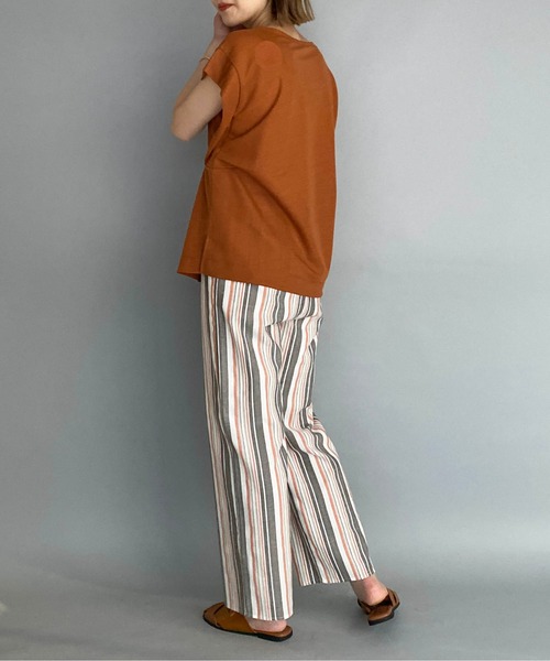 PICCIN(ピッチン)の「マルチストライプパンツ(その他パンツ・レディース・ネイビー/オレンジ・M)」の19枚目の写真