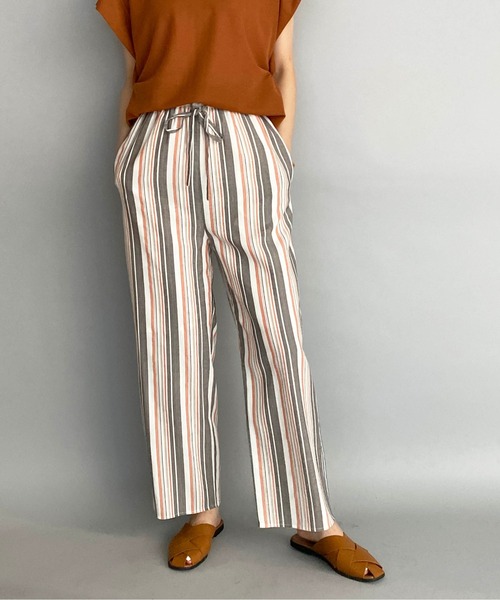 PICCIN(ピッチン)の「マルチストライプパンツ(その他パンツ・レディース・ネイビー/オレンジ・M)」の14枚目の写真