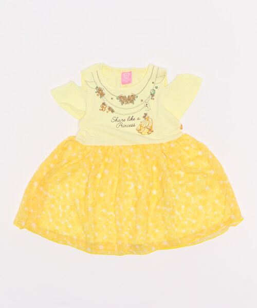 ディズニー シフォン切替プリンセスワンピース 4110K（ワンピース 