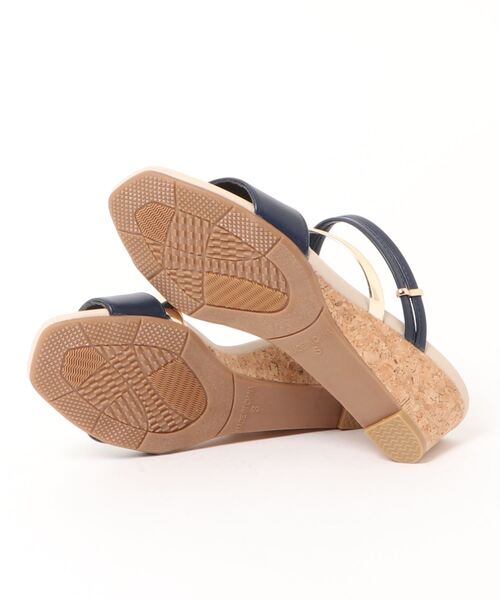 Honeys(ハニーズ)の「2Wayウエッジサンダル(サンダル・レディース・ブラック/ベージュ/ネイビー・S/M/L)」の8枚目の写真