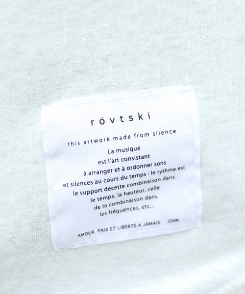 rovtski(ロフトスキー)の「CLASSIC ROV リネンコットン 麻の質感が心地よい裾ラウンドワイドネックLS(Tシャツ/カットソー・メンズ・ネイビー/オフホワイト/サックスブルー/ベージュ系その他/ライトグレー・FREE)」の18枚目の写真