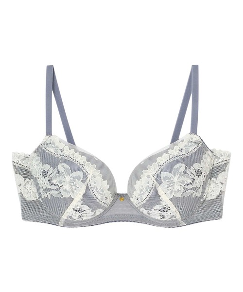 ☆Aubade モールド ストレッチ レース メッシュ ブラ セール】BRAGENIC Smoothing/ストレッチレース ノンワイヤー