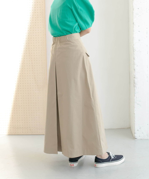 KBF(ケイビーエフ)の「フラップポケットボリュームスカート(スカート・レディース・ベージュ/アイボリー/ブラック・ONE)」の14枚目の写真