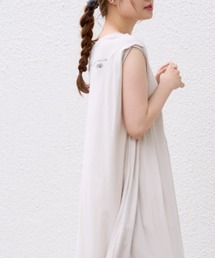 PUAL CE CIN | 【WEB限定】バックプリントノースリーブワンピース(チュニック)