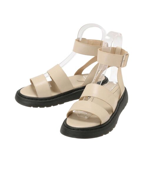 LAGUNAMOON（ラグナムーン）の「ソールサンダル（サンダル・レディース・ブラウン/アイボリー・SMALL/MEDIUM）」の3枚目の写真