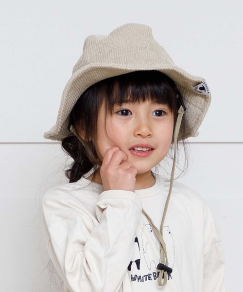 MAKE YOUR DAY（メイクユアデイ）の「コールテンバケットハット（ハット・キッズ・ブラック/ベージュ/ブラウン・46/48/50/52/54/56/59）」の11枚目の写真