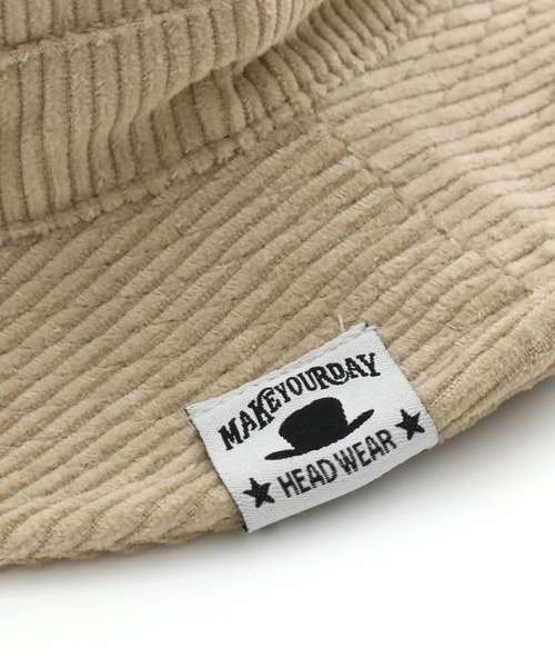 MAKE YOUR DAY（メイクユアデイ）の「コールテンバケットハット（ハット・キッズ・ブラック/ベージュ/ブラウン・46/48/50/52/54/56/59）」の18枚目の写真