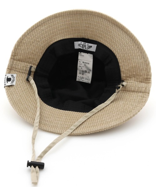 MAKE YOUR DAY（メイクユアデイ）の「コールテンバケットハット（ハット・キッズ・ブラック/ベージュ/ブラウン・46/48/50/52/54/56/59）」の20枚目の写真