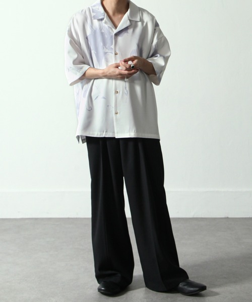 ブラウス シャツ 「25AW PRE-ORDER」Oversized Shirt With Babushka/バブーシュカ付きオーバーサイズシャツ「M オーバーサイズ シャツ - ホワイト | ZARA Japan / 日本