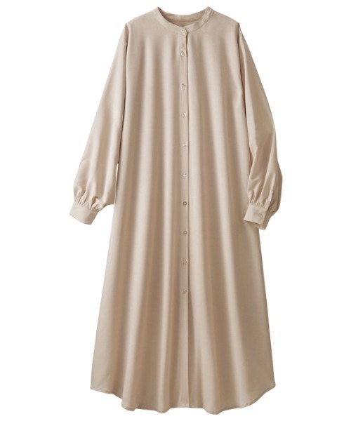 GeeRA(ジーラ)の「ベストレイヤードシャツワンピースセット(アンサンブル・レディース・ブラック・X-LARGE/MEDIUM/LARGE)」の5枚目の写真