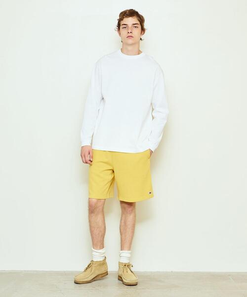 UNITED ARROWS & SONS(ユナイテッドアローズアンドサンズ)の「<RUSSELL ATHLETIC × UNITED ARROWS & SONS> COMFORTABLE SHORTS/ショーツ(その他パンツ・メンズ・ブラック/ライトグレー/イエロー/ケリー/ライラック・S/M/L/XL)」の1枚目の写真