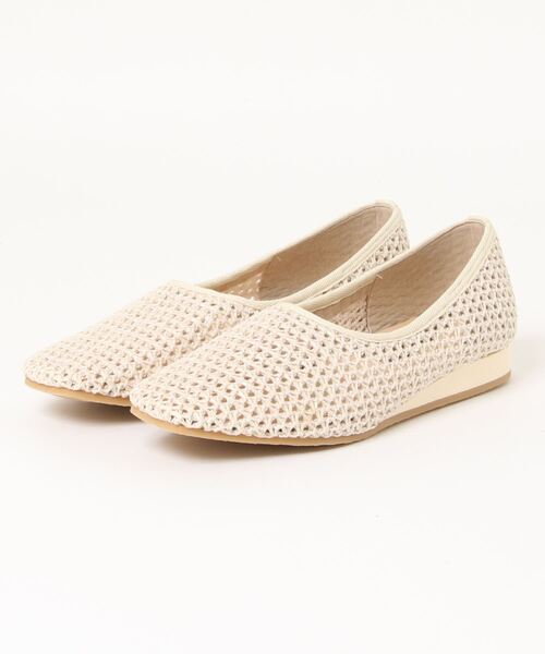 SUNNY ROOM(サニールーム)の「【MADE IN JAPAN】日本製・軽量メッシュパンプス 1070(パンプス・レディース・アイボリー/ブラック/ダークブラウン・23.0cm/24.5cm/22.5cm/23.5cm/24.0cm)」の2枚目の写真