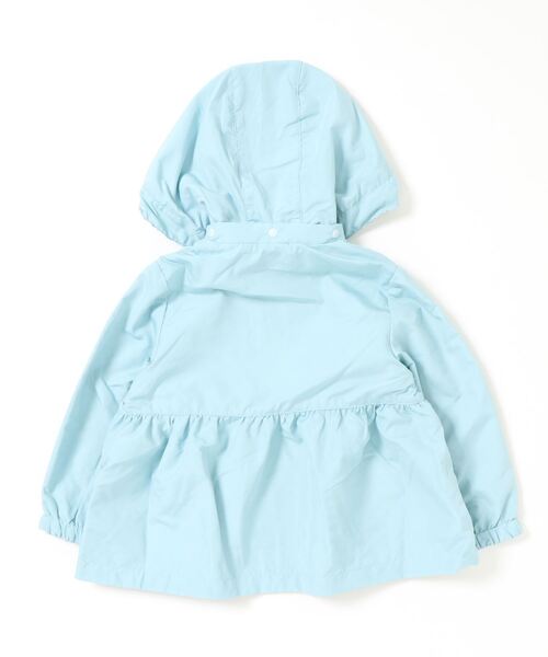 kladskap（クレードスコープ）の「無地×花柄リバーシブルウィンドブレーカー（ナイロンジャケット・キッズ・ピンク/サックスブルー・80ｃｍ/100cm/120cm/90cm/110cm）」の5枚目の写真