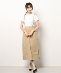 ダブルストラップナロースカート