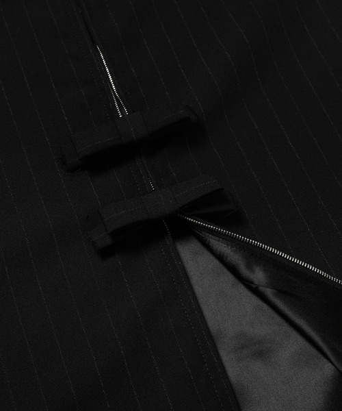 RAF SIMONS(ラフシモンズ)の「Pencil skirt with bow zipper(スカート・レディース・ブラック・34/32)」の3枚目の写真