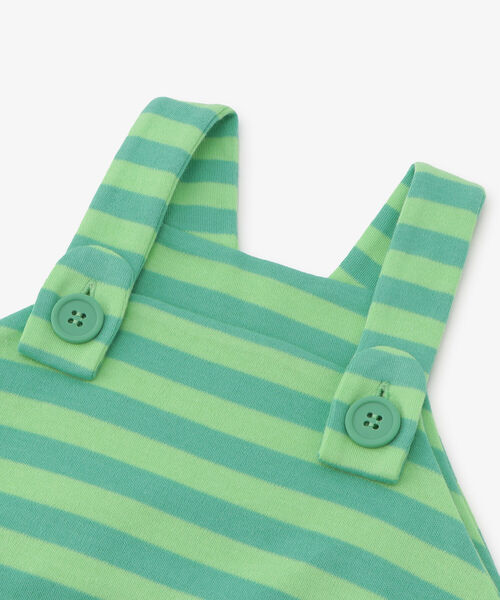 Afternoon Tea(アフタヌーンティー)の「はらぺこあおむし/帽子&サロペットセット(ロンパース・キッズ・マルチ・ONE SIZE)」の6枚目の写真