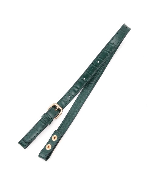 VIS（ビス）の「斜めがけもできる、マルチWAYチェーンバック（ショルダーバッグ・レディース・グリーン/ベージュ系その他/ブラック・FREE）」の21枚目の写真