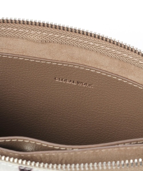 GLOBAL WORK（グローバルワーク）の「3ROOMショルダー/217110（ショルダーバッグ・レディース・ライトグレー/ブラック/ダークブラウン・FREE）」の9枚目の写真