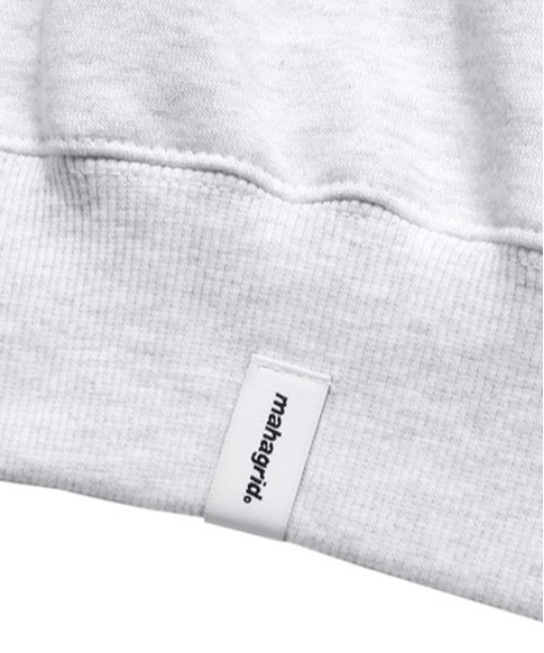 MAHAGRID(マハグリッド)の「【mahagrid】AUTHENTIC SWEATSHIRT / マハグリッド オーセンティック カレッジ ロゴ スウェットシャツ(スウェット・メンズ・ブラック/グレー/クリーム/ライトグレー/ネイビー/オリーブ・SMALL/MEDIUM/LARGE/X-LARGE)」の14枚目の写真