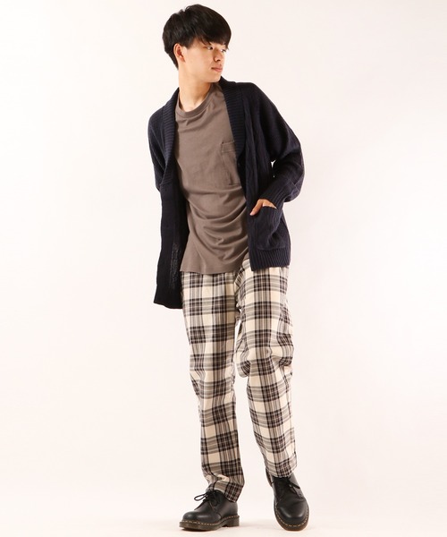 FUNALIVE(ファンアライブ)の「5GGケーブルショールカーディガン(カーディガン/ボレロ・メンズ・ブラック/カーキ/ベージュ/杢グレー/ワイン/ネイビー/チャコールグレー/ホワイト・M/S/XL/L)」の18枚目の写真