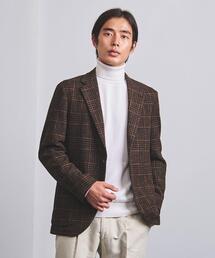 UNITED ARROWS | ＜UNITED ARROWS＞ ブークレ ファンシーチェック  2ボタン アンコンストラクション ジャケット(テーラードジャケット)