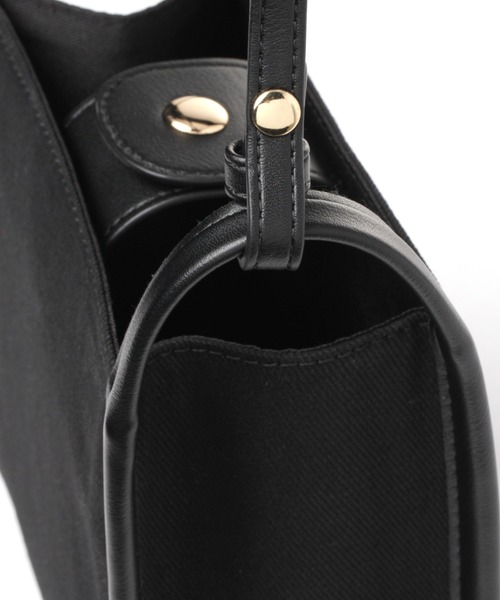 niko and...（ニコアンド）の「オリジナル刺繍スクエアショルダーバッグ（ショルダーバッグ・レディース・ブラック/その他1/ベージュ・0）」の10枚目の写真