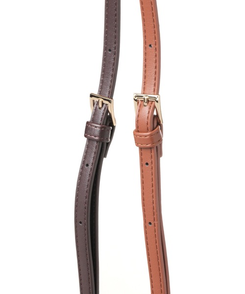 niko and...（ニコアンド）の「オリジナル刺繍スクエアショルダーバッグ（ショルダーバッグ・レディース・ブラック/その他1/ベージュ・0）」の14枚目の写真