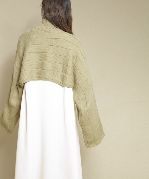 KBF（ケイビーエフ）の「ニットSETワンピース（ワンピース・レディース・ブラック系その他/グリーン系その他・ONE）」の9枚目の写真