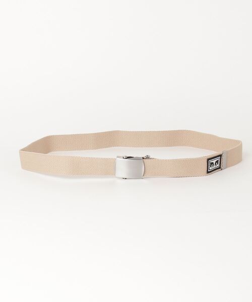 OBEY(オベイ)の「OBEY/オベイ フェイスロゴ入り ガチャベルト(ベルト・メンズ・ブラック/カーキ/バイオレット・FREE)」の1枚目の写真