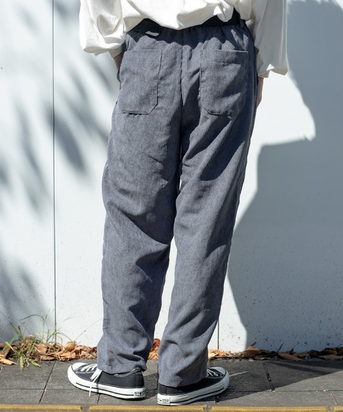 PairPair（ペアペア）の「コーデュロイテーパードパンツ/セットアップ対応(ユニセックス)（その他パンツ・レディース・ブラウン/アイボリー/グレイッシュブルー・MEDIUM/LARGE）」の11枚目の写真