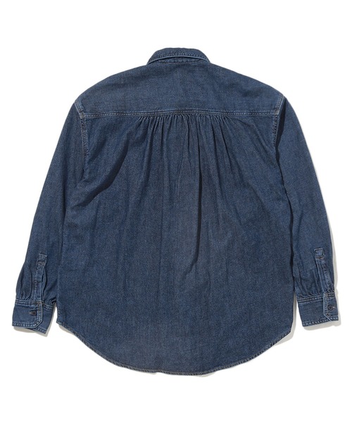 Levi's（リーバイス）の「REMI UTILITY SHIRT GOOD FEELING 1（シャツ/ブラウス・レディース・ダークインディゴブルー・M/L/S/XS）」の4枚目の写真
