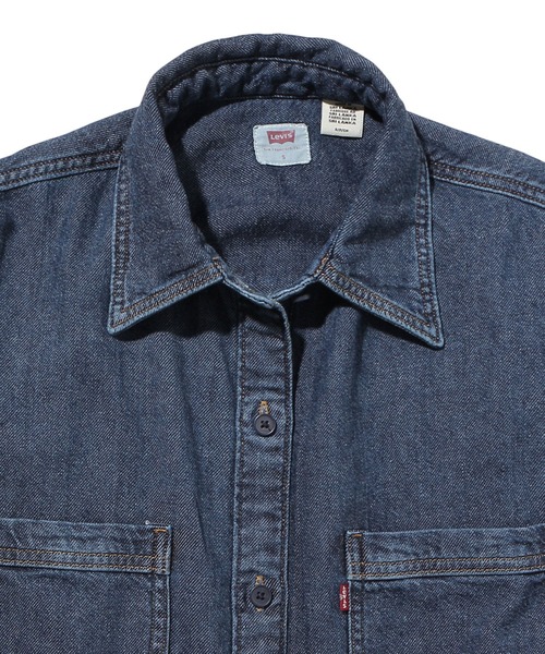 Levi's（リーバイス）の「REMI UTILITY SHIRT GOOD FEELING 1（シャツ/ブラウス・レディース・ダークインディゴブルー・M/L/S/XS）」の5枚目の写真