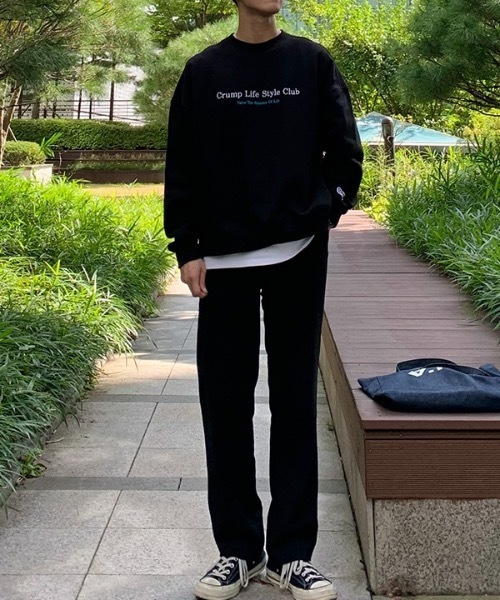 crump（クランプ）の「【crump 】2トーン ライフスタイルクラブスウェットシャツ（スウェット・レディース・ブラック/ネイビー/オレンジ・MEDIUM/LARGE/X-LARGE）」の13枚目の写真