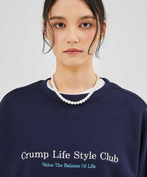 crump（クランプ）の「【crump 】2トーン ライフスタイルクラブスウェットシャツ（スウェット・レディース・ブラック/ネイビー/オレンジ・MEDIUM/LARGE/X-LARGE）」の16枚目の写真
