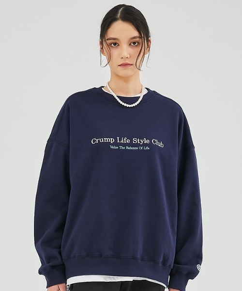 crump（クランプ）の「【crump 】2トーン ライフスタイルクラブスウェットシャツ（スウェット・レディース・ブラック/ネイビー/オレンジ・MEDIUM/LARGE/X-LARGE）」の15枚目の写真