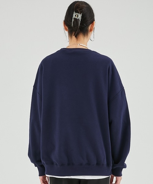 crump（クランプ）の「【crump 】2トーン ライフスタイルクラブスウェットシャツ（スウェット・レディース・ブラック/ネイビー/オレンジ・MEDIUM/LARGE/X-LARGE）」の10枚目の写真