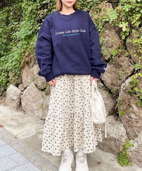 crump（クランプ）の「【crump 】2トーン ライフスタイルクラブスウェットシャツ（スウェット・レディース・ブラック/ネイビー/オレンジ・MEDIUM/LARGE/X-LARGE）」の12枚目の写真